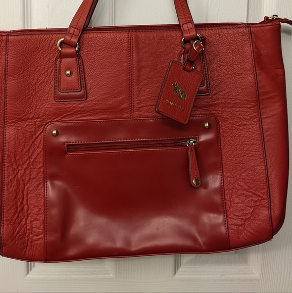 Emma Fox red gorgeous laptop bag - Picture 6 of 9